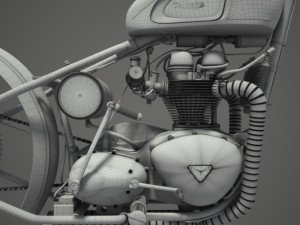 triumph Modèle 3D