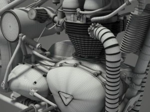 triumph 3D Model