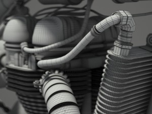 triumph Modèle 3D