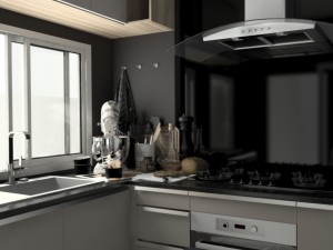 kitchen 3D 模型