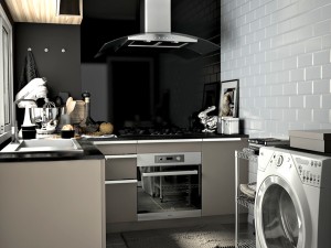 kitchen 3D 模型