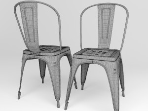 tolix chair Modèle 3D