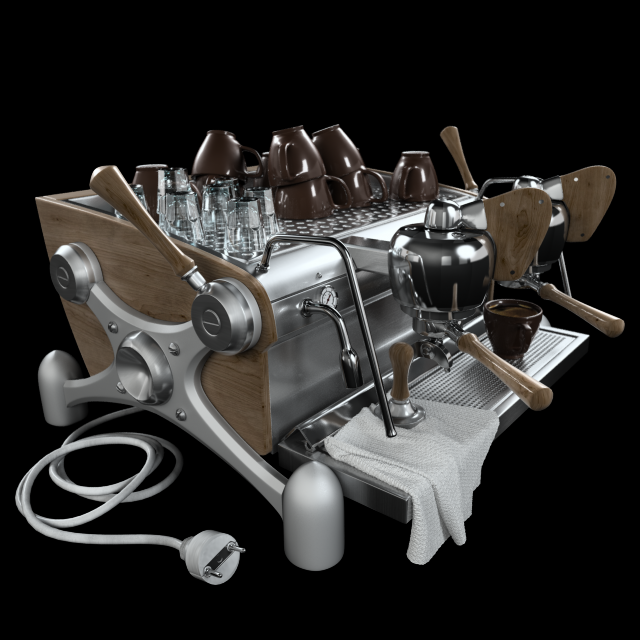 Slayer machine 3D Model .c4d .max .obj .3ds .fbx .stl .blend