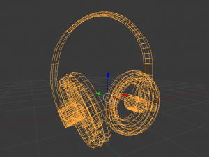 headphones Model 3D