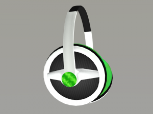 headphones Model 3D