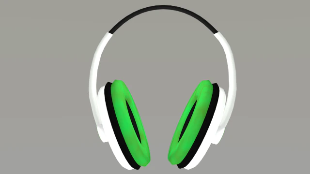 fones de ouvido Modelo 3D .c4d .max .obj .3ds .fbx .stl .blend 