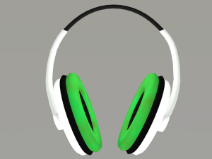 headphones 3D मॉडल