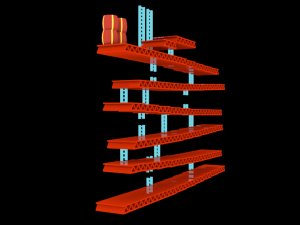 platforms from dk game 3D मॉडल