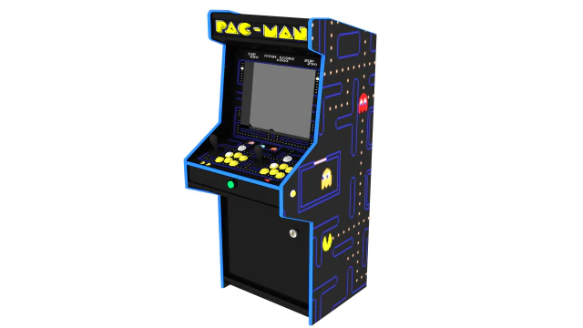 Arcade machine 3D Model .c4d .max .obj .3ds .fbx .stl .blend 