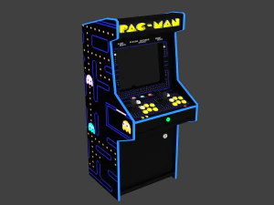 Arcade machine 3D Model