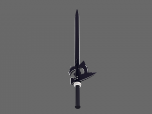 sword Model Cetak 3D