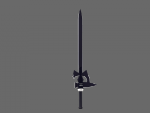sword Model Cetak 3D