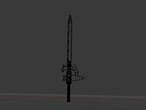 sword Model Cetak 3D