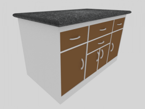 kitchen cabinet Modelo 3D