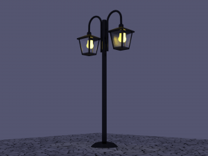 street lamp 3D-Modell