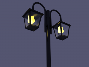 street lamp 3D-Modell
