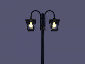 street lamp 3D-Modell