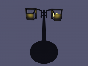 street lamp 3D-Modell
