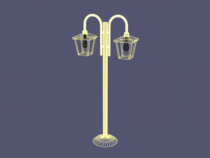 street lamp 3D-Modell