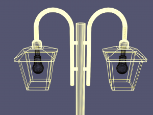 street lamp 3D-Modell