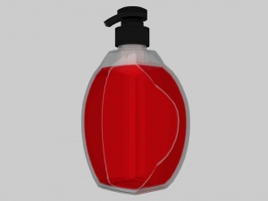 liquid soap 3D-Modell