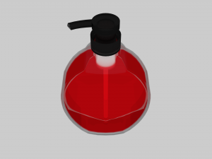 liquid soap 3D-Modell