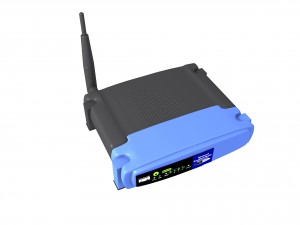 linksys wireless router 3D Model