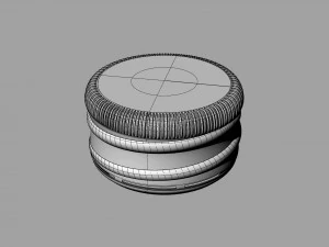 bottle screw cap 3D Model