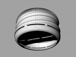 bottle screw cap 3D Model
