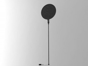 pop filter - rigged 3D 모델