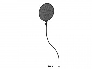 pop filter - rigged 3D 모델