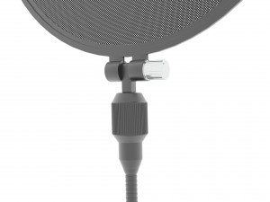 pop filter - rigged 3D 모델