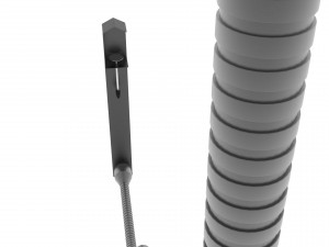 pop filter - rigged 3D 모델