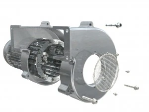 industrial centrifugal blower fan - animated 3D Model