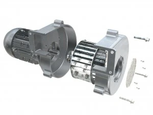 industrial centrifugal blower fan - animated 3D Model