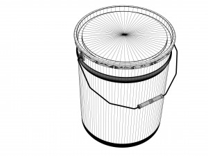 paint cans 3D Model