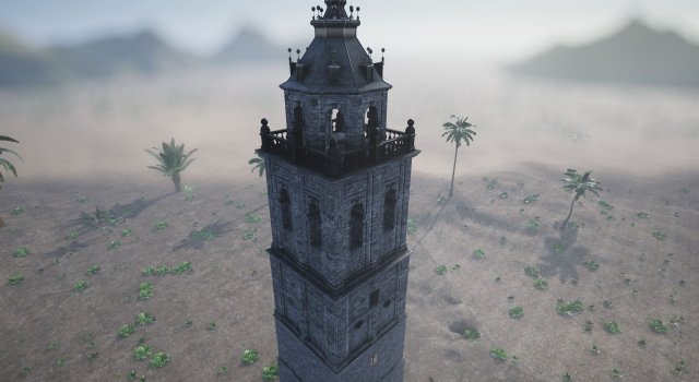 tower 3D-Modell .c4d .max .obj .3ds .fbx .stl .blend 