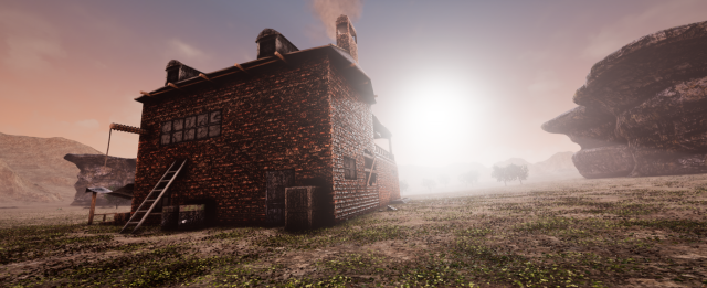 old farm 3Dモデル .c4d .max .obj .3ds .fbx .stl .blend 