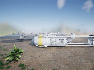 star wars ship 3D Model