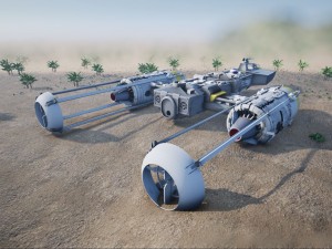 star wars ship 3D Model