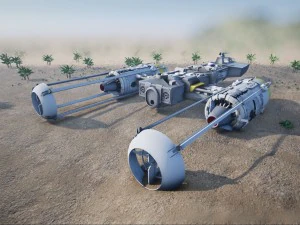 star wars ship 3D Model