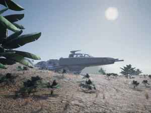 star wars ship 3D Model