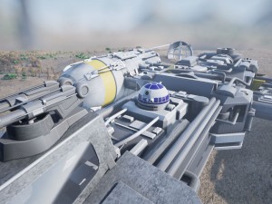 star wars ship 3D Model