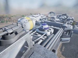 star wars ship 3D Model