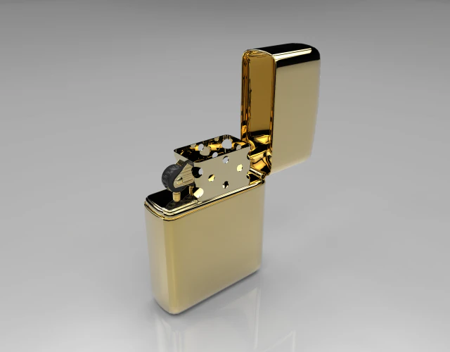 ligther zippo encendedor 3D Model .c4d .max .obj .3ds .fbx .stl .blend 