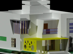 3d house plan arm109 3D Model
