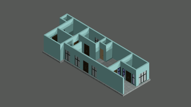 3d house plan arm Modèle 3D .c4d .max .obj .3ds .fbx .stl .blend 