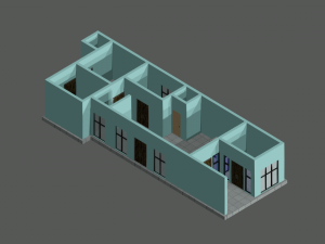 3d house plan arm 3D 모델