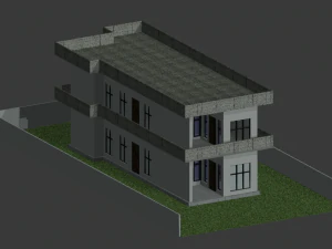 3d house plan arm 3D Model
