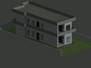 3d house plan arm 3D Model